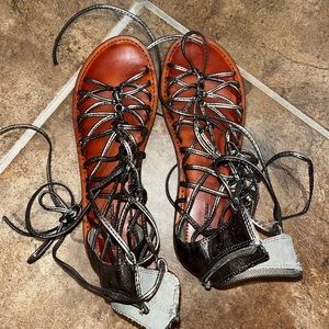 American eagle gladiator Sandals
